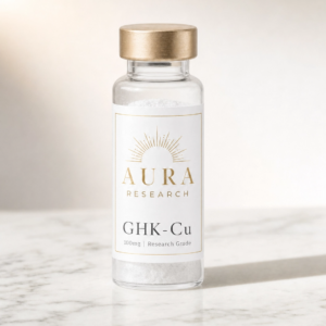 Aura Research peptide GHK-Cu 100mg and 50mg